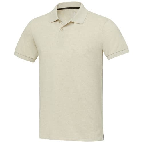 Emerald koszulka polo unisex z recyklingu z krótkim rękawem 200 g/m²