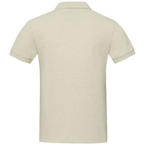 Emerald koszulka polo unisex z recyklingu z krótkim rękawem 200 g/m²