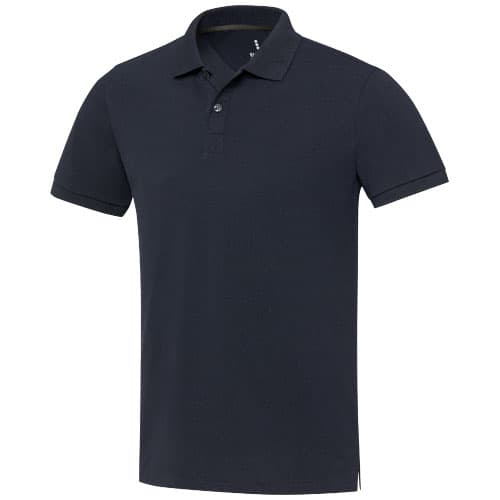 Emerald koszulka polo unisex z recyklingu z krótkim rękawem 200 g/m²