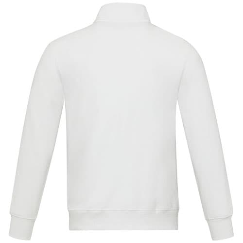 Galena bluza unisex z recyklingu z zamkiem błyskawicznym na całej długości 320 g/m²