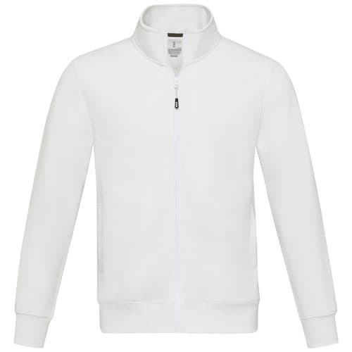 Galena bluza unisex z recyklingu z zamkiem błyskawicznym na całej długości 320 g/m²
