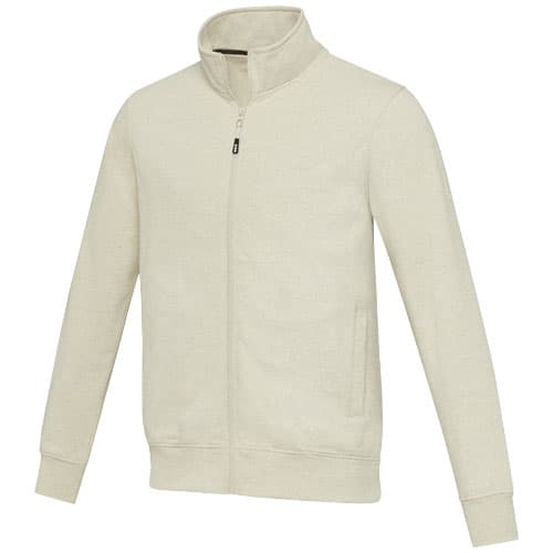 Galena bluza unisex z recyklingu z zamkiem błyskawicznym na całej długości 320 g/m²