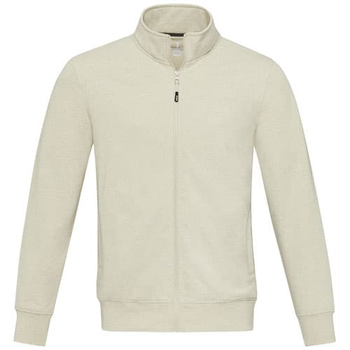 Galena bluza unisex z recyklingu z zamkiem błyskawicznym na całej długości 320 g/m²