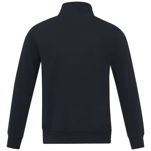 Galena bluza unisex z recyklingu z zamkiem błyskawicznym na całej długości 320 g/m²