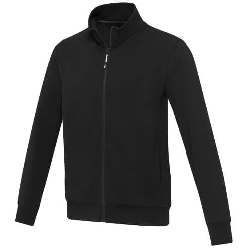 Galena bluza unisex z recyklingu z zamkiem błyskawicznym na całej długości 320 g/m²