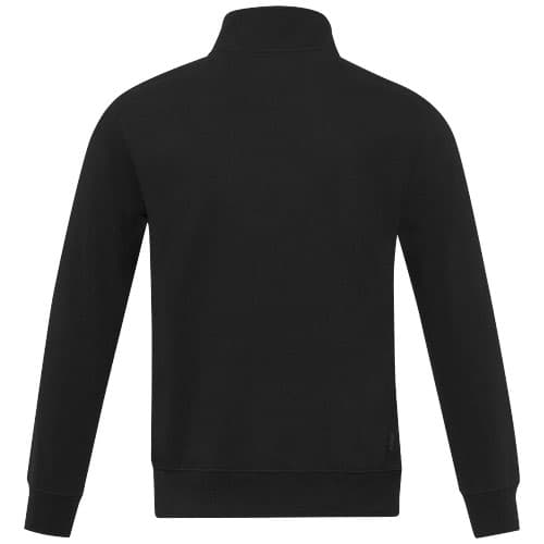 Galena bluza unisex z recyklingu z zamkiem błyskawicznym na całej długości 320 g/m²