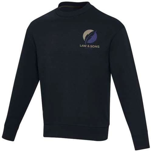 Tin sweter unisex Aware™ z okrągłym dekoltem z materiałów z recyklingu 280 g/m²