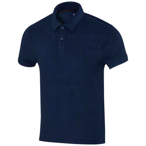 Koszulka polo Akoya, unisex, z materiału frotte z recyklingu 230 g/m²