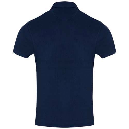 Koszulka polo Akoya, unisex, z materiału frotte z recyklingu 230 g/m²