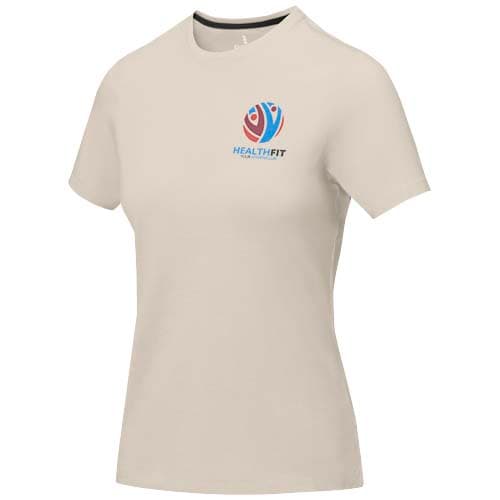 Damski t-shirt Nanaimo z krótkim rękawem