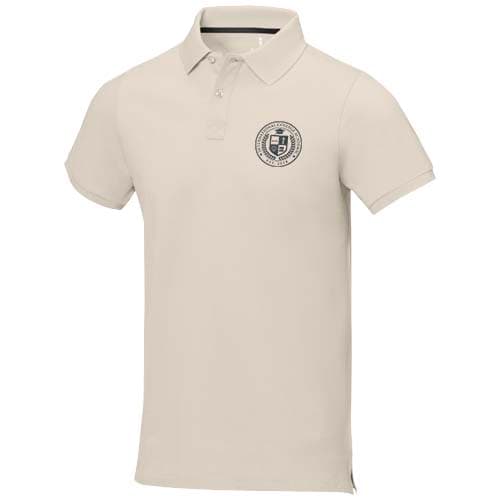 Męskie polo Calgary z krótkim rękawem 200 g/m²