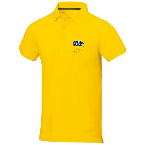 Męskie polo Calgary z krótkim rękawem 200 g/m²