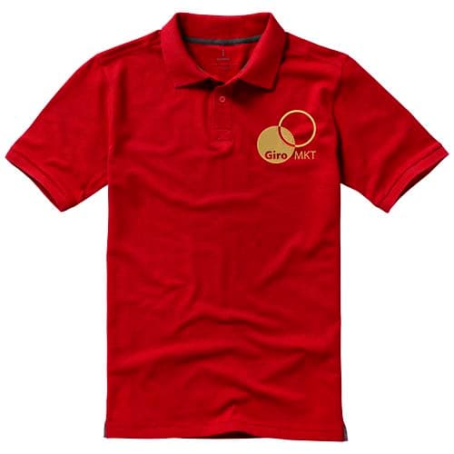 Męskie polo Calgary z krótkim rękawem 200 g/m²