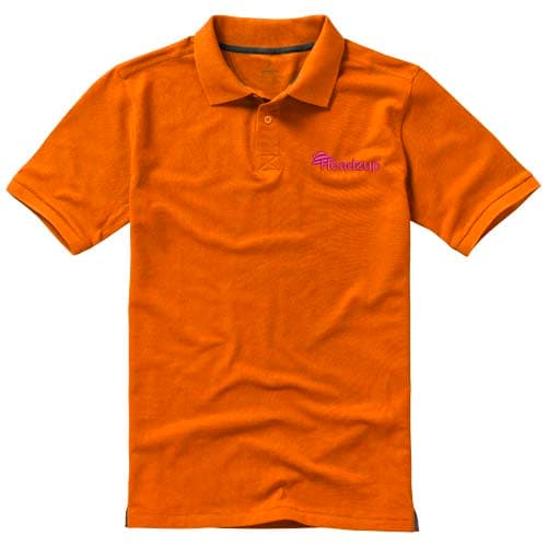 Męskie polo Calgary z krótkim rękawem 200 g/m²