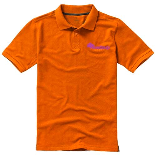 Męskie polo Calgary z krótkim rękawem 200 g/m²