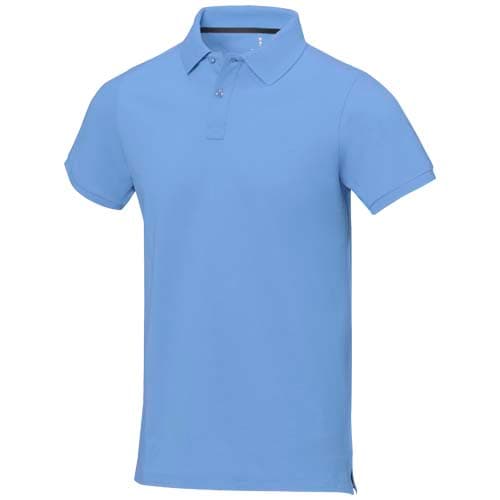 Męskie polo Calgary z krótkim rękawem 200 g/m²