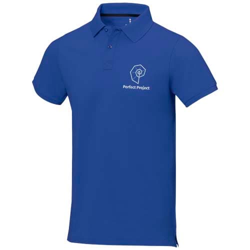 Męskie polo Calgary z krótkim rękawem 200 g/m²