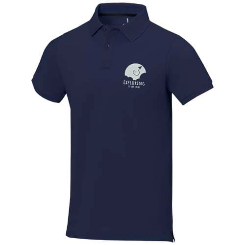 Męskie polo Calgary z krótkim rękawem 200 g/m²