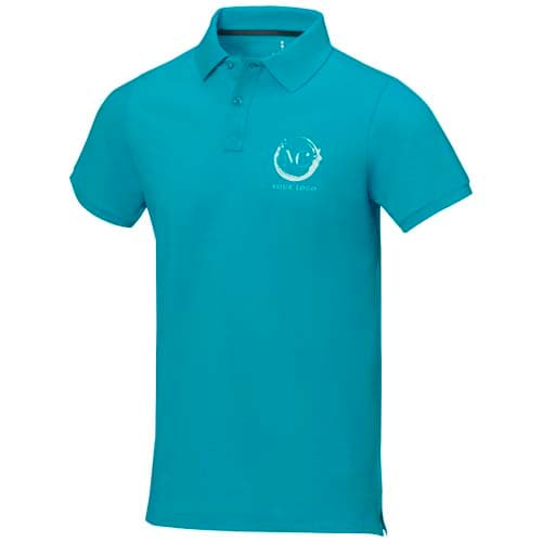 Męskie polo Calgary z krótkim rękawem 200 g/m²