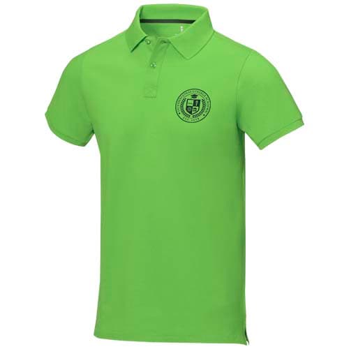 Męskie polo Calgary z krótkim rękawem 200 g/m²
