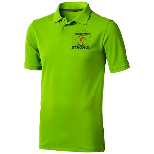 Męskie polo Calgary z krótkim rękawem 200 g/m²