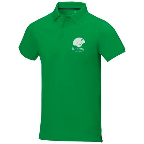 Męskie polo Calgary z krótkim rękawem 200 g/m²