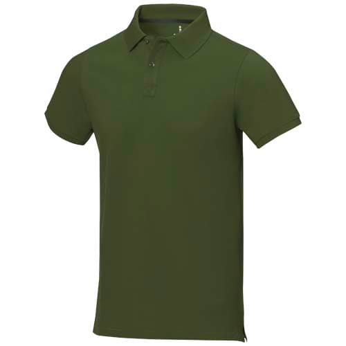Męskie polo Calgary z krótkim rękawem 200 g/m²