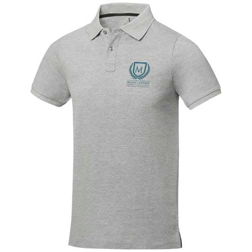 Męskie polo Calgary z krótkim rękawem 200 g/m²