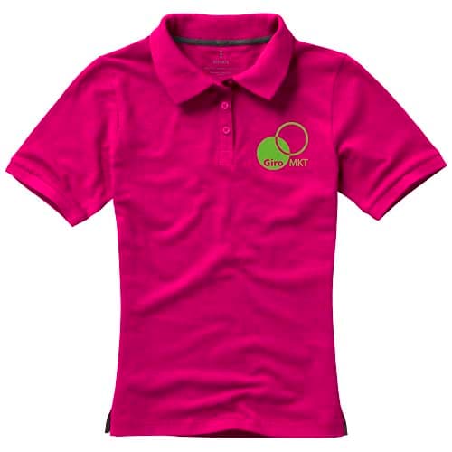 Damskie polo Calgary z krótkim rękawem 200 g/m²