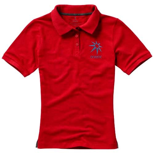 Damskie polo Calgary z krótkim rękawem 200 g/m²