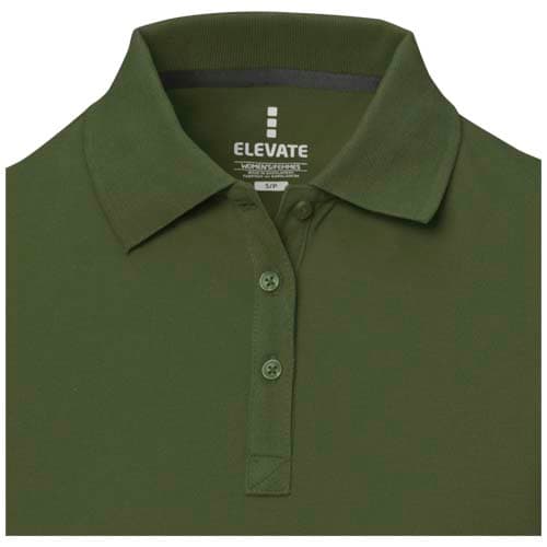 Damskie polo Calgary z krótkim rękawem 200 g/m²