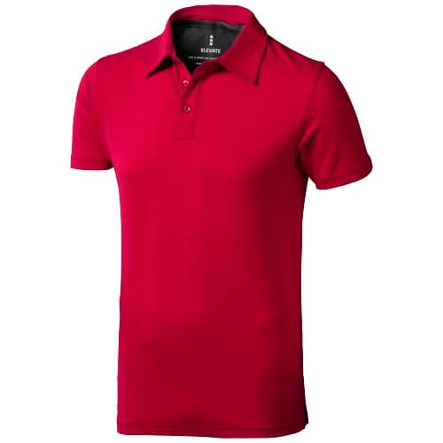 Męskie polo Markham z krótkim rękawem ze stretchu 200 g/m²