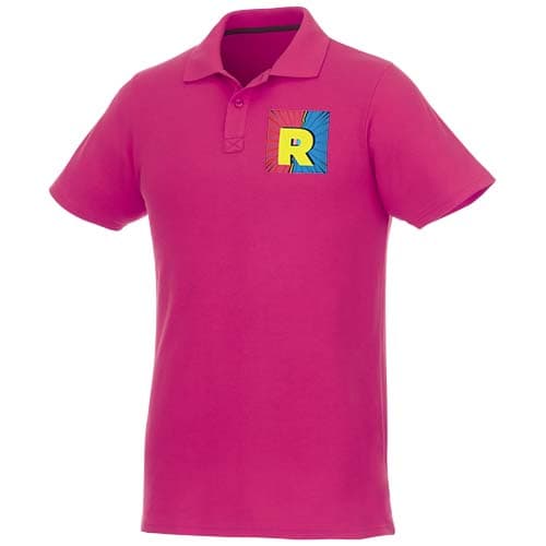 Helios - koszulka męska polo z krótkim rękawem 180 g/m²