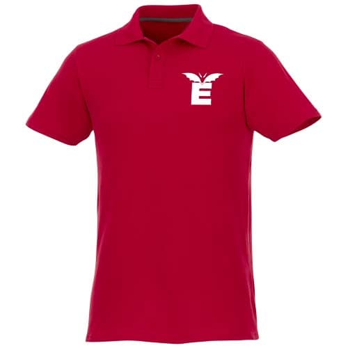 Helios - koszulka męska polo z krótkim rękawem 180 g/m²
