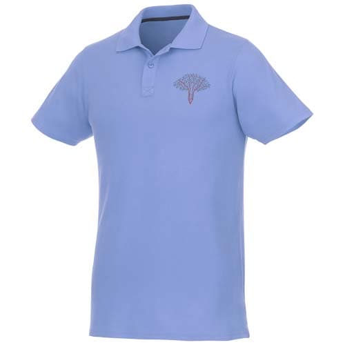 Helios - koszulka męska polo z krótkim rękawem 180 g/m²