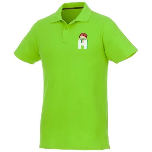 Helios - koszulka męska polo z krótkim rękawem 180 g/m²