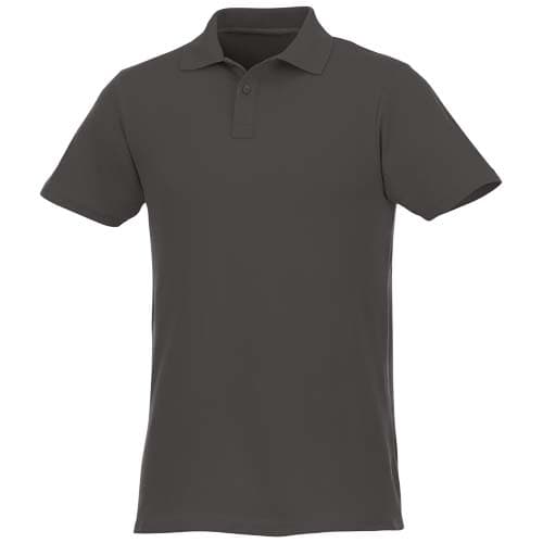 Helios - koszulka męska polo z krótkim rękawem 180 g/m²