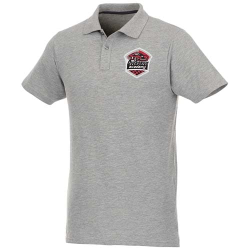 Helios - koszulka męska polo z krótkim rękawem 180 g/m²