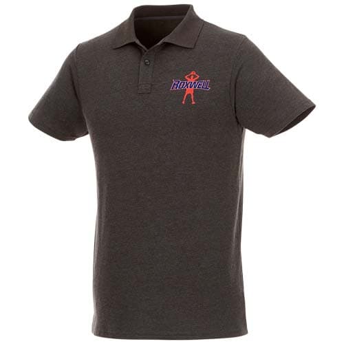 Helios - koszulka męska polo z krótkim rękawem 180 g/m²