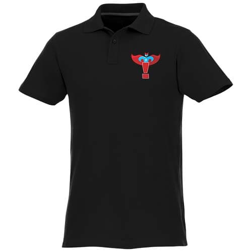 Helios - koszulka męska polo z krótkim rękawem 180 g/m²