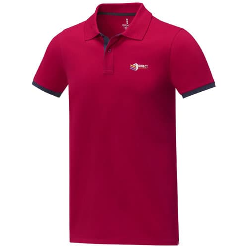 Męska koszulka polo duotone Morgan z krótkim rękawem 200 g/m²