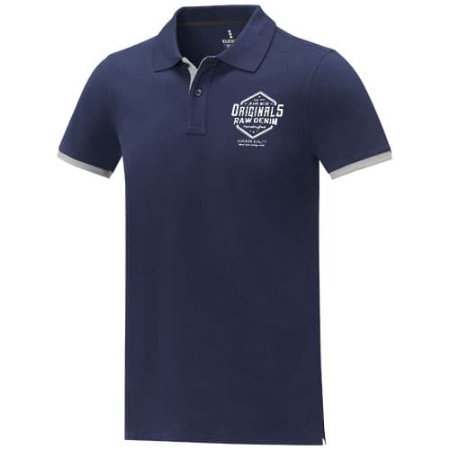Męska koszulka polo duotone Morgan z krótkim rękawem 200 g/m²