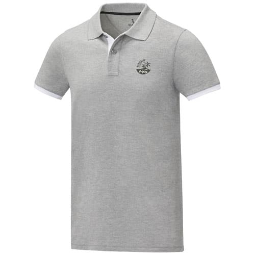 Męska koszulka polo duotone Morgan z krótkim rękawem 200 g/m²