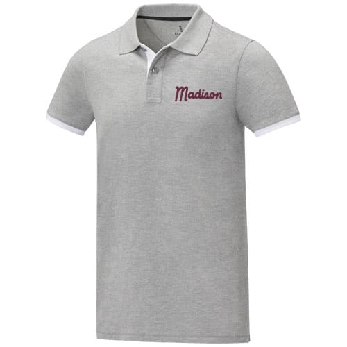 Męska koszulka polo duotone Morgan z krótkim rękawem 200 g/m²