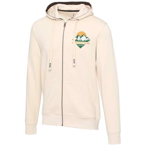 Unisex rozpinana bluza z kapturem Arora 300 g/m²