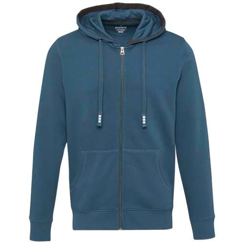 Unisex rozpinana bluza z kapturem Arora 300 g/m²