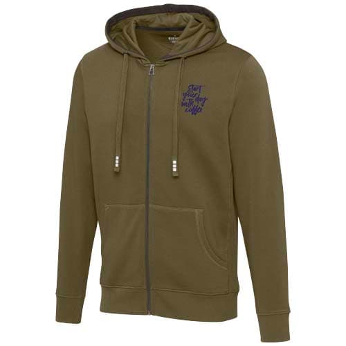 Unisex rozpinana bluza z kapturem Arora 300 g/m²