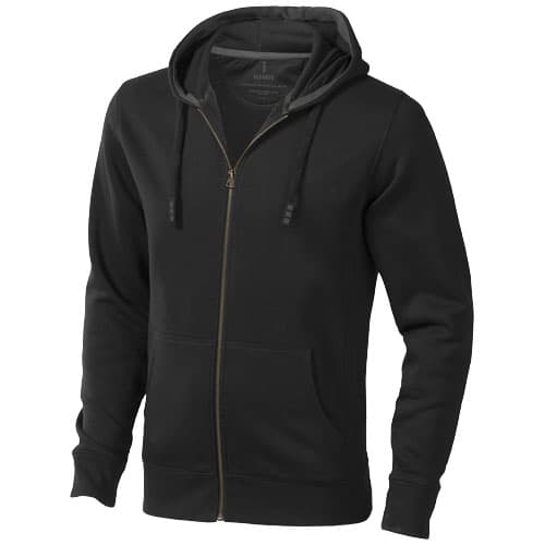 Unisex rozpinana bluza z kapturem Arora 300 g/m²