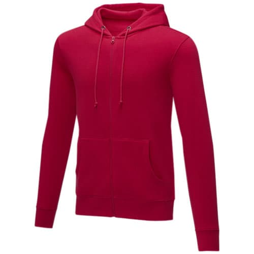 Charon męska zapinana na zamek bluza z kapturem 240 g/m²
