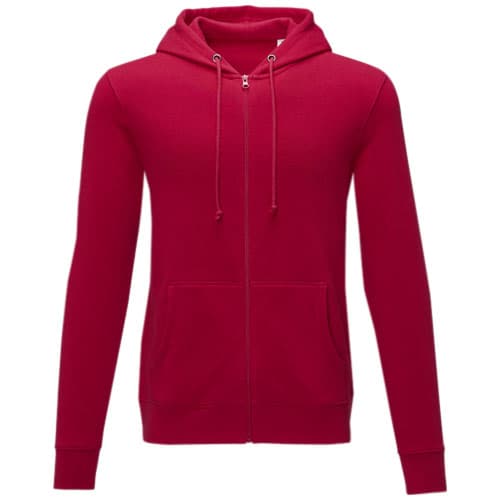 Charon męska zapinana na zamek bluza z kapturem 240 g/m²